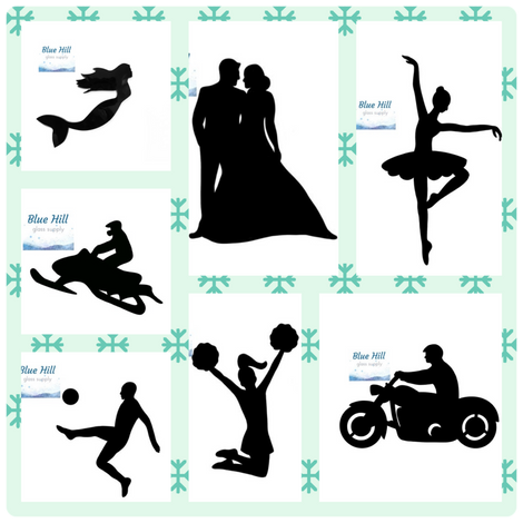 Precut Glass People