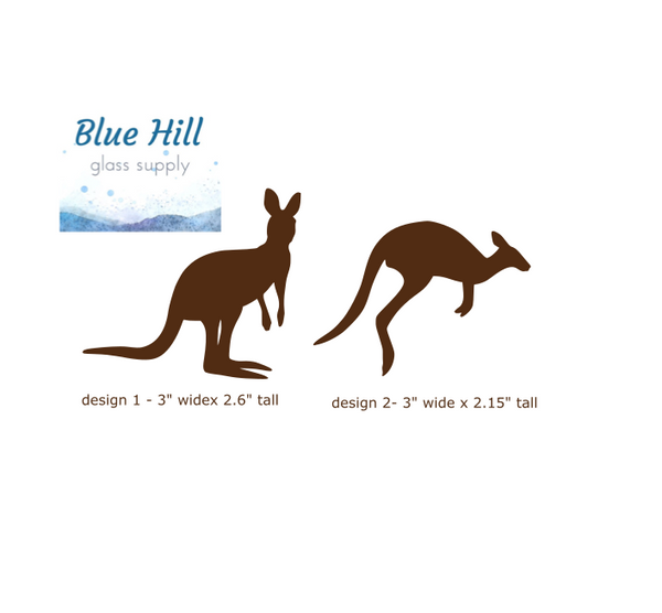Kangaroo Fusible Glass Precut - 96 COE - 90 COE Glass - For fused glass - Stained Glass - Mosaic Art - Glass Art Supplies