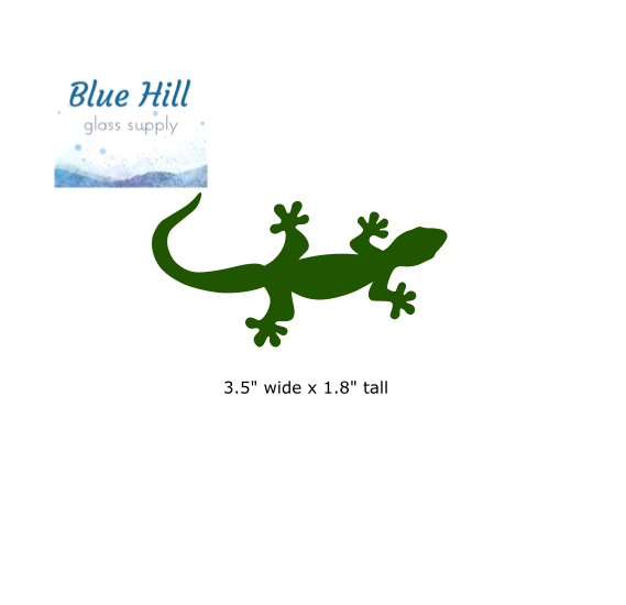 Lizard Fusible Glass Precut - 96 COE - 90 COE Glass - For fused glass - Stained Glass - Mosaic Art - Glass Art Supplies