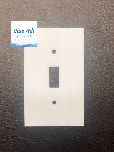 Light Switch Plate Fusible Glass Precut