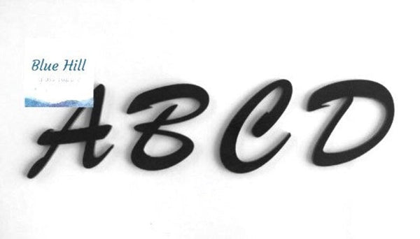 WHITE 90 COE Uppercase Script Precut Glass Letters - Fusible Bullseye Glass - Alphabet - Kiln Fusible Glass - Glass for Crafters - Glass Art