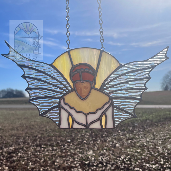 Just Breathe- Ever After Stained Glass Sun Catcher