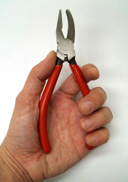 Studio Pro 3/8” Grozer Piers - - Breaking Pliers - Stained Glass Tools - Pliers for Breaking Glass - Fused Glass Tools - Mosaic Glass Tool
