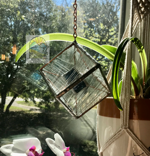 Tesseract Cube Window Hanging