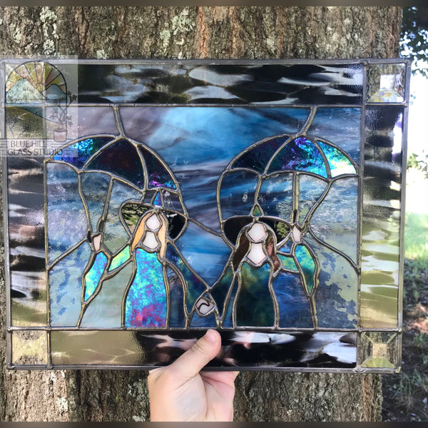 Practical Magic Stained Glass Panel