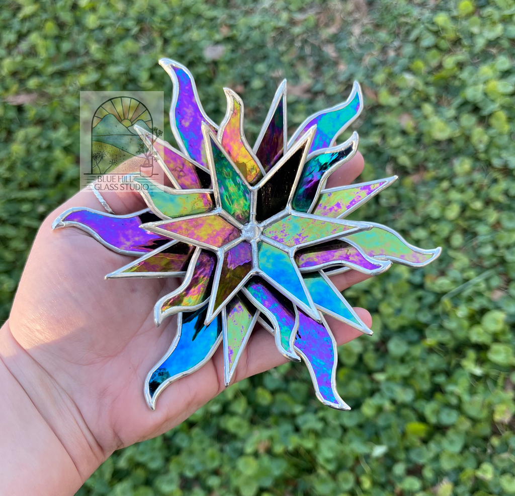 goth succulents Rainbow Gothic Flower - optional Skull Pot